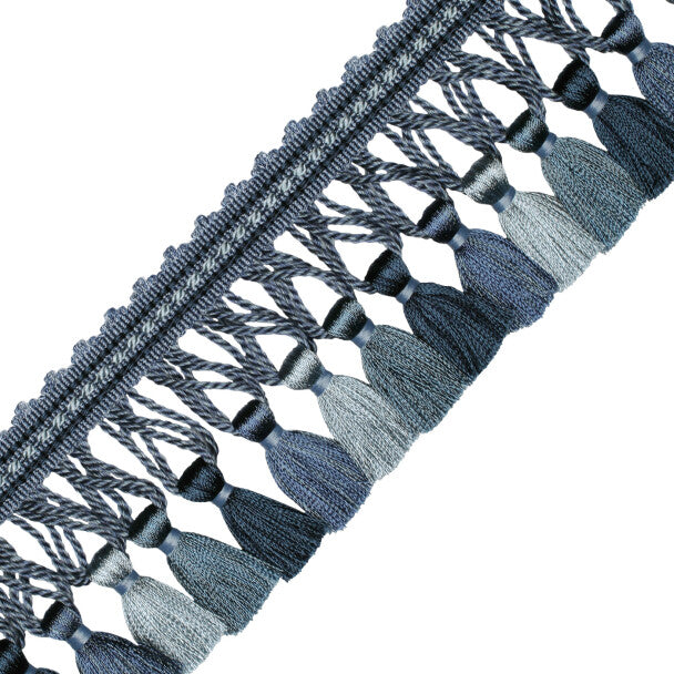 Aurelia Tassel Fringe - Sapphire