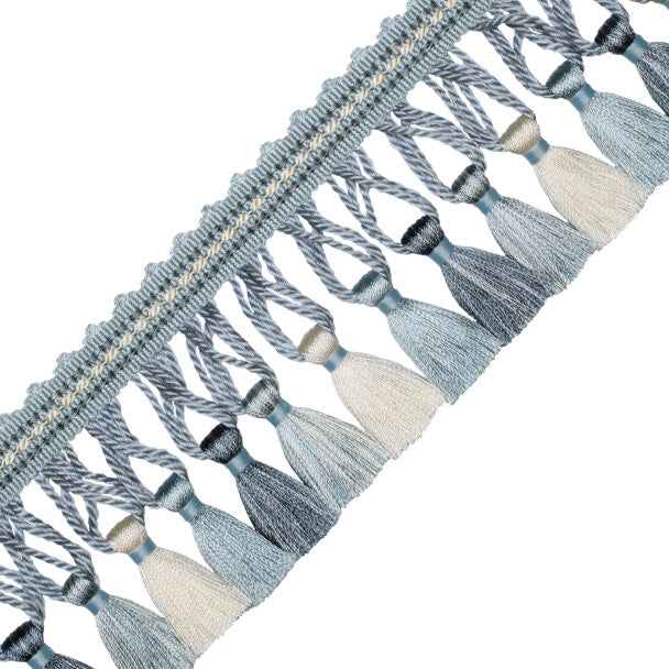 Aurelia Tassel Fringe - Wedgewood