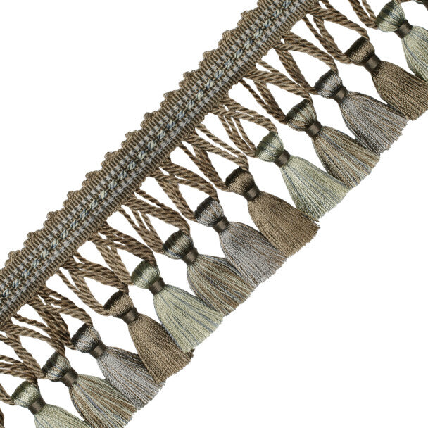 Aurelia Tassel Fringe - Gris