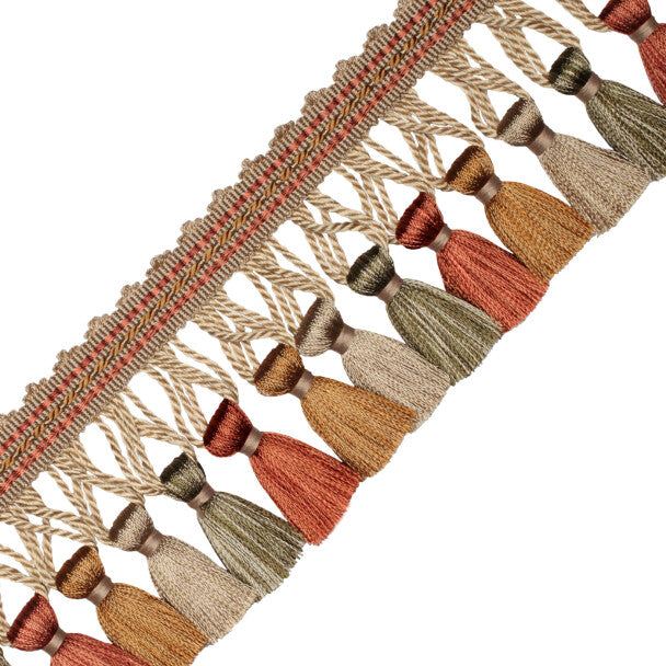 Aurelia Tassel Fringe - Tea