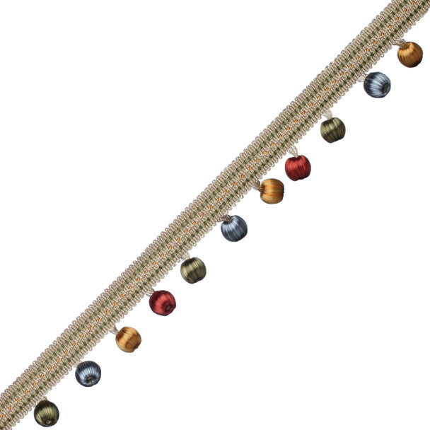 Aurelia Beaded Fringe - Jewel