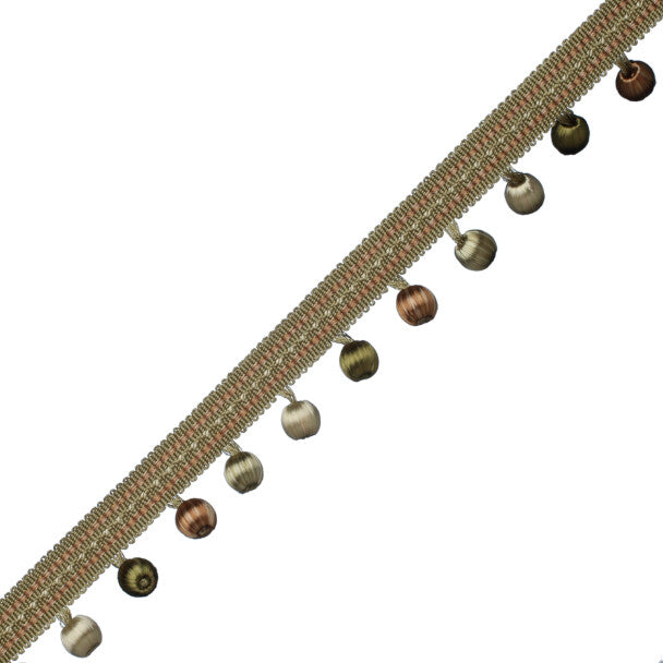 Aurelia Beaded Fringe - Sage