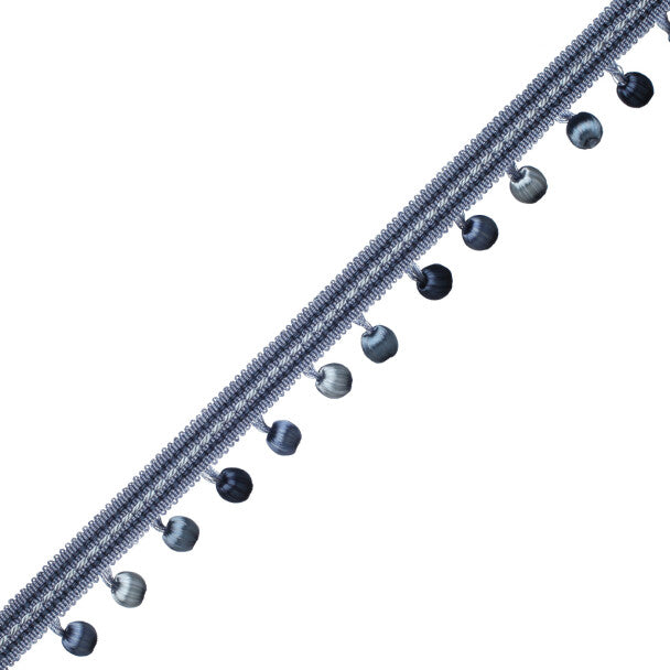 Aurelia Beaded Fringe - Sapphire