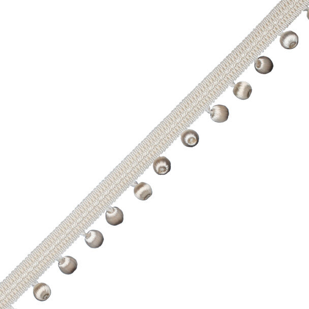 Aurelia Beaded Fringe - Ivory