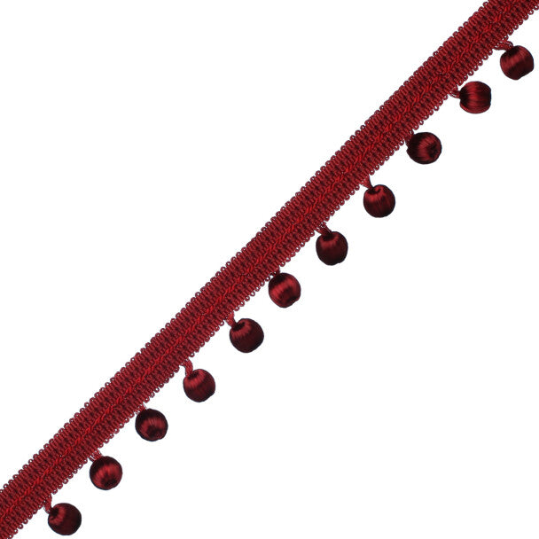 Aurelia Beaded Fringe - Beaujolais