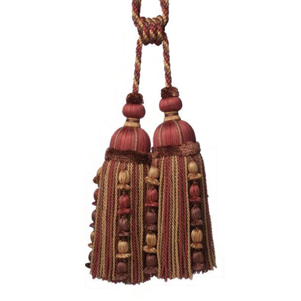 Kensington Double Tassel Tieback - Russet
