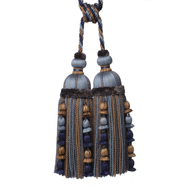 Kensington Double Tassel Tieback - Royal Oak