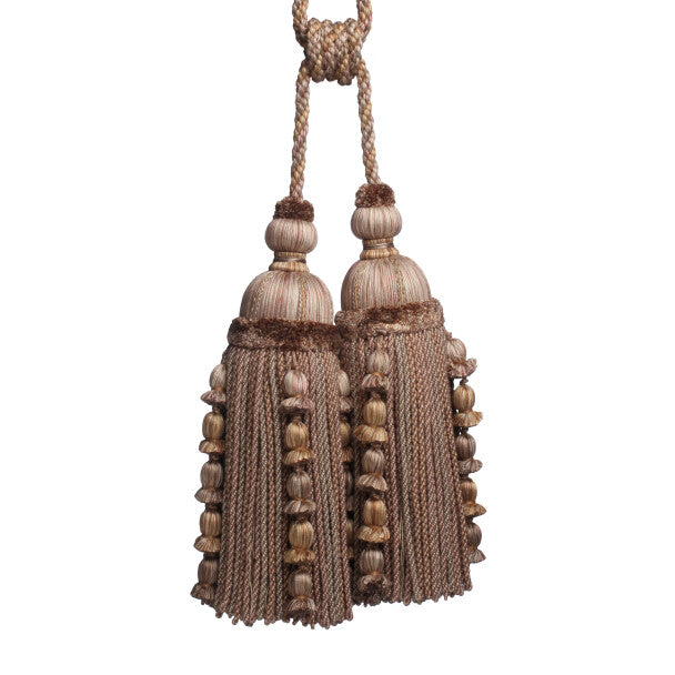 Kensington Double Tassel Tieback - Maple
