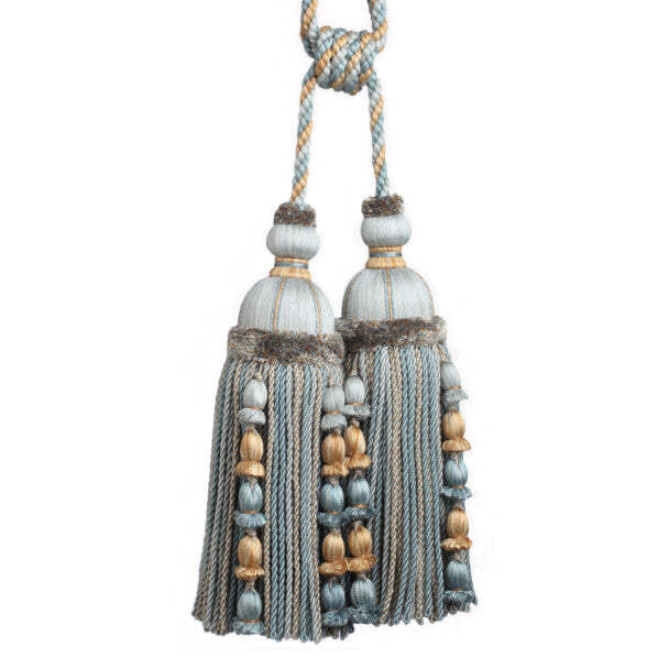 Kensington Double Tassel Tieback - Golden Surf