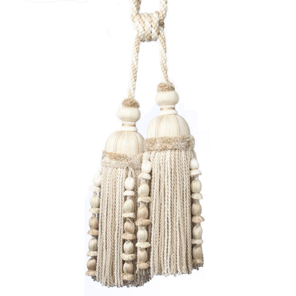 Kensington Double Tassel Tieback - Marble