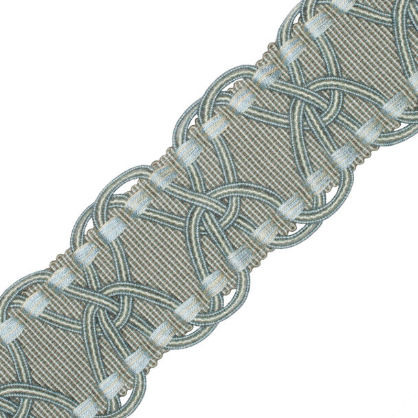 2.5" Kensington Braid - Sea Glass