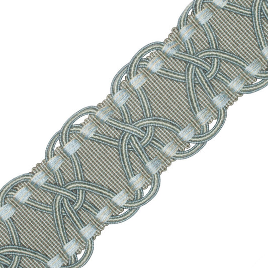 2.5" Kensington Braid - Sea Glass