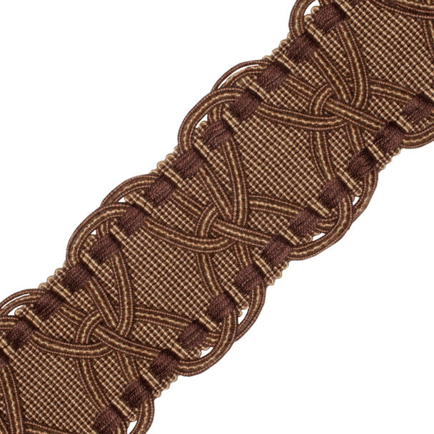 2.5" Kensington Braid - Walnut
