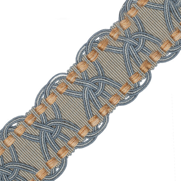2.5" Kensington Braid - Golden Surf
