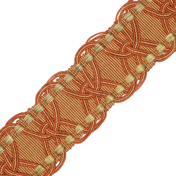 2.5" Kensington Braid - Rhubarb