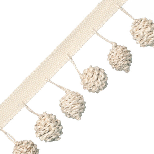 Eartha Abaca Knotted Fringe - Natural