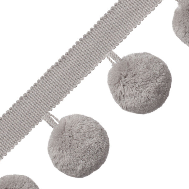 Jumbo Pom Pom Fringe - Vapor
