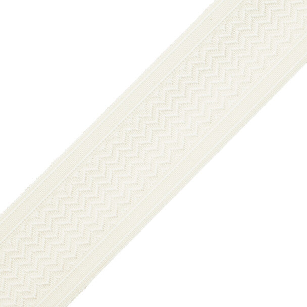 Strata Chevron Border - Ivory