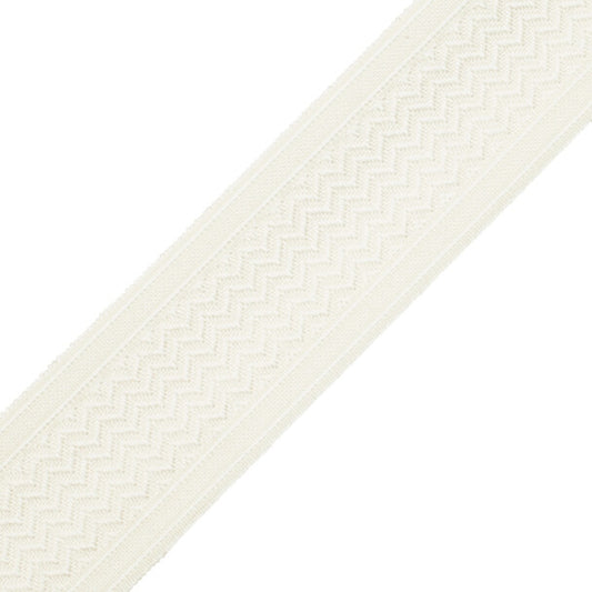 Strata Chevron Border - Ivory