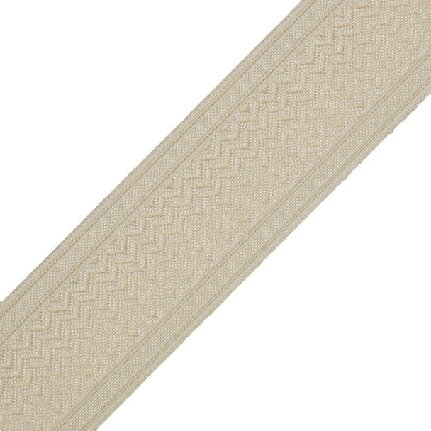 Strata Chevron Border - Bisque