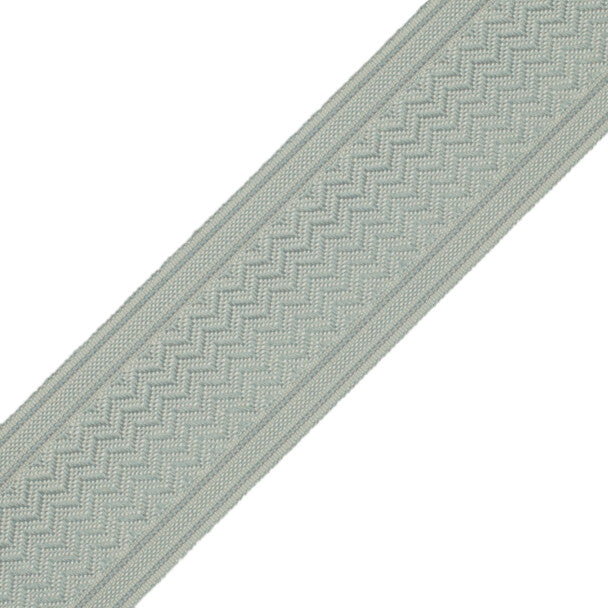 Strata Chevron Border - Sea Glass
