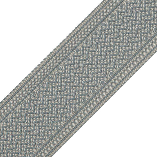 Strata Chevron Border - Ocean