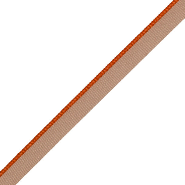 1/8" (3 Mm) Strata Cord with Tape - Tangerine