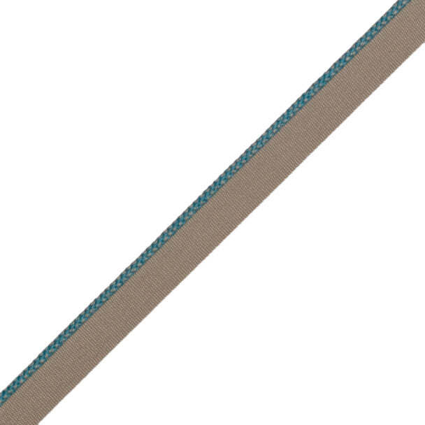 1/8" (3 Mm) Strata Cord with Tape - Cyan