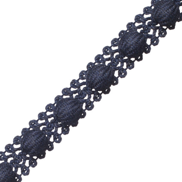 Harbour Beaded Braid - Navy