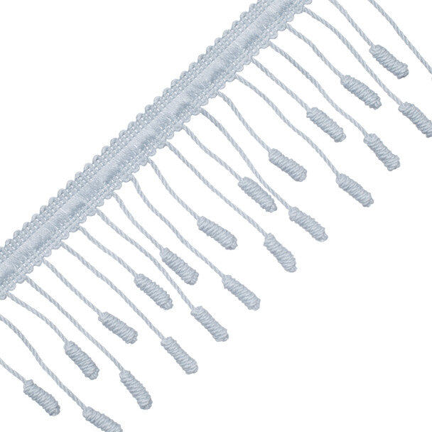 Harbour Barrel Knot Fringe - Sky