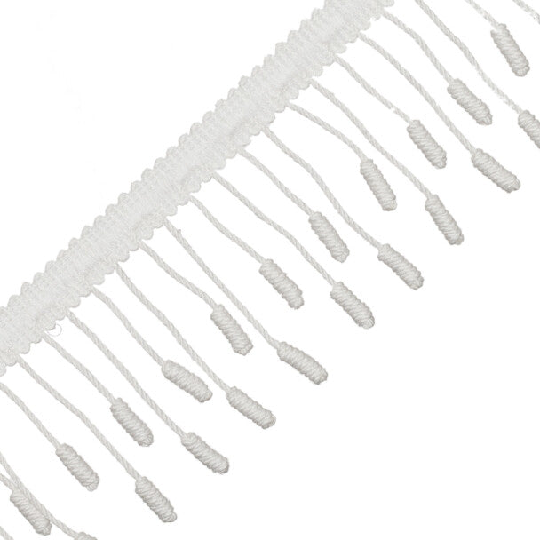 Harbour Barrel Knot Fringe - Cloud