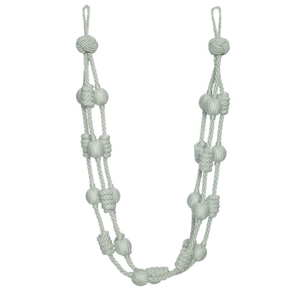 Harbour Beaded & Knotted Holdback - Sea Crest