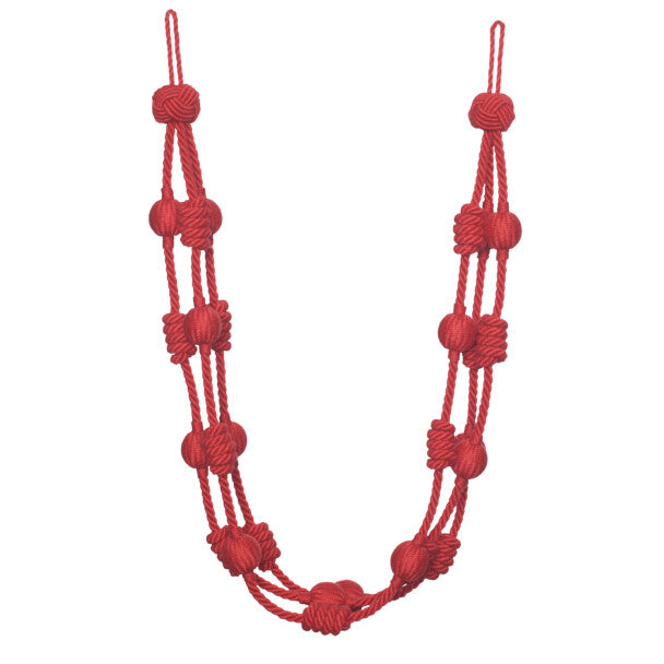 Harbour Beaded & Knotted Holdback - Lobster