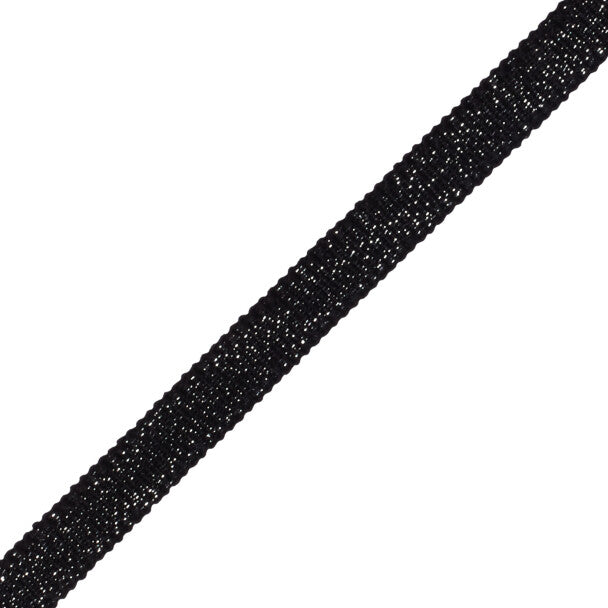9/16" Cambridge Metallic Braid - Onyx