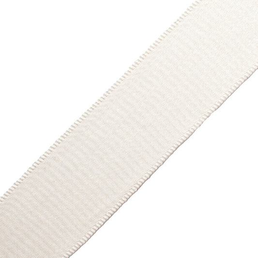 Carlyle Silk Satin Border - Alabaster