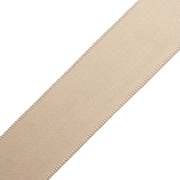 Carlyle Silk Satin Border - Cashew