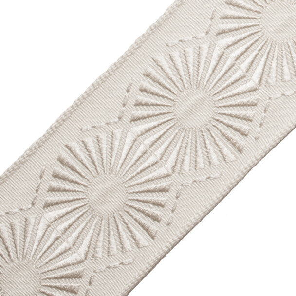 Chrysler Embroidered Border - Canvas
