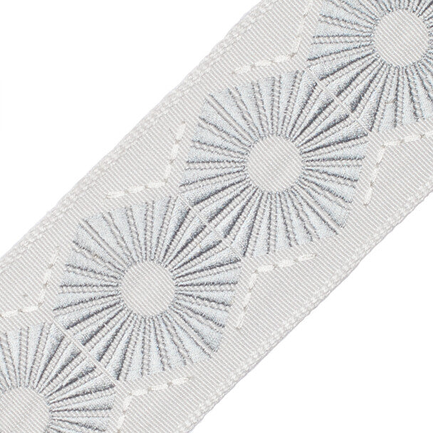 Chrysler Embroidered Border - Iceberg