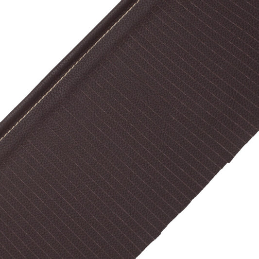 Toscana Leather Cut Fringe - Black Bean