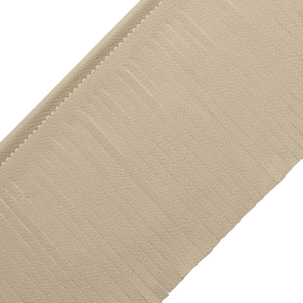 Toscana Leather Cut Fringe - Buff