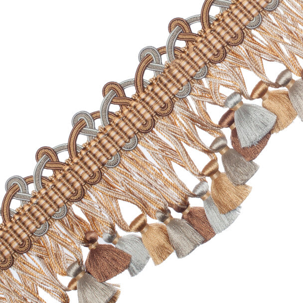 Palais Scalloped Tassel Fringe - Oro