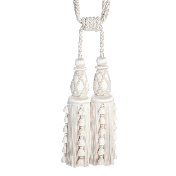 Palais Double Tassel Tieback - Perle