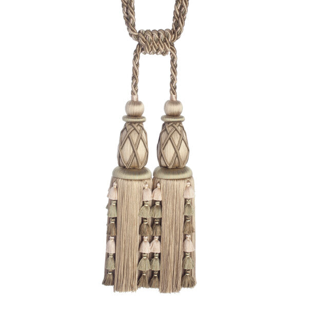 Palais Double Tassel Tieback - Vert