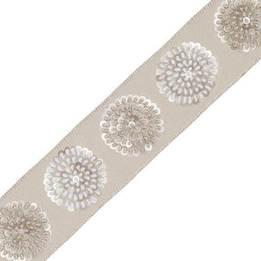 Astra Embroidered Border - Acanthus