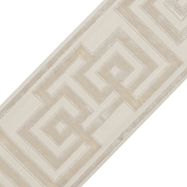 Rhodes Épinglé Velvet Border - Flax