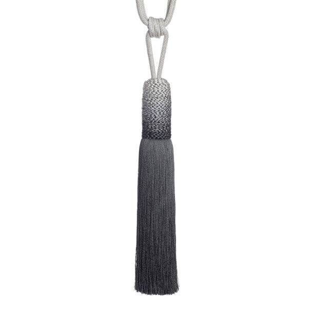 Céline Ombré Tassel Tieback - Slate