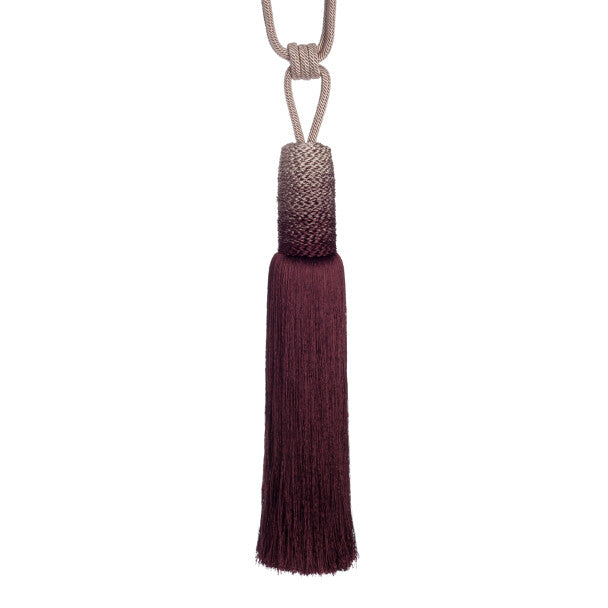 Céline Ombré Tassel Tieback - Fig