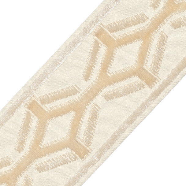 Orly Épinglé Velvet Border - Creme