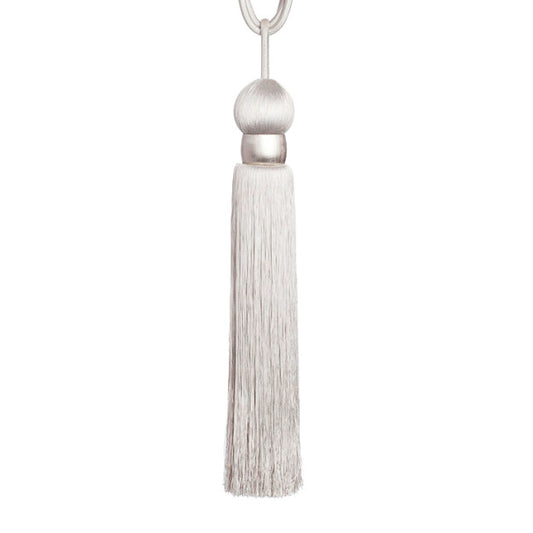 Solaris Tassel Tieback - Platinum