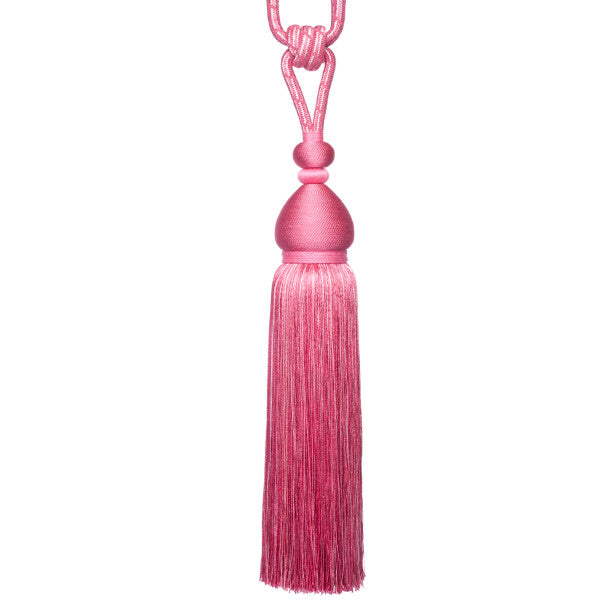 Calisto Single Tassel Tieback - Azalea